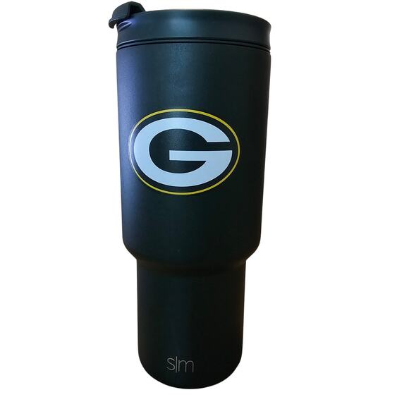 Green Bay Packers Simple Modern 30oz Trek Tumbler Logo NFL Football Insulated - Picture 1 of 11